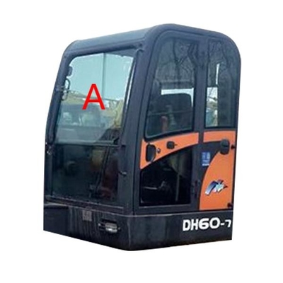 Solar 55V-WV DH60-7 Excavator Window Replacement Windshield