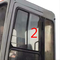 Temperature Resistant HITACHI Excavator Glass Left Straight Side Position NO.2 5mm Thick