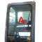 Tempered HITACHI Excavator Glass 5mm Front Windshield Replacement