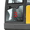 EC60C EC60 Excavator Cab Glass VOLVO Left Door Lower Position NO.3