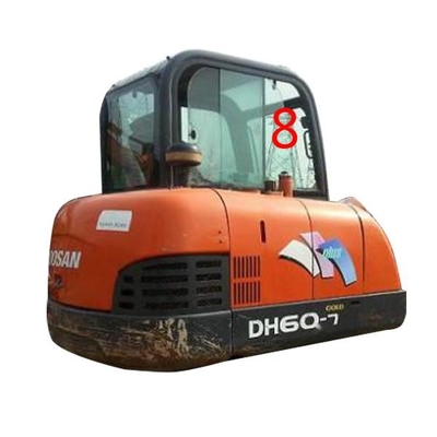 DH60-7 DH55 Solar 55V-WV DOOSAN Glass Tempered Mini Excavator Glass