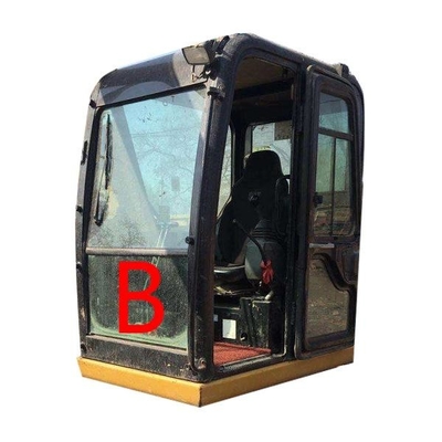 CAT307E E307E Excavator Glass Replacement CATERPILLAR Cab  Front Down Position B