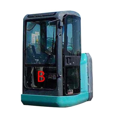 FCC Front Windshield Replacement Front Down Position B Custom Tempered Glass
