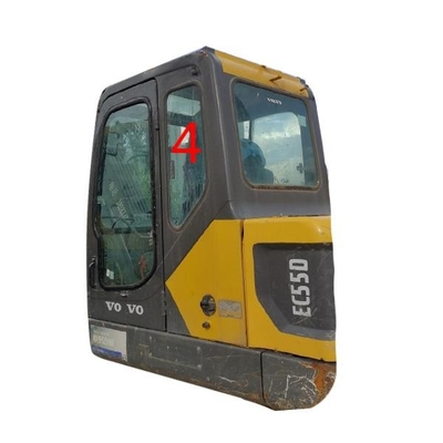 EW55C VOLVO Windshield Window Glass Left Door Rear Position NO.4