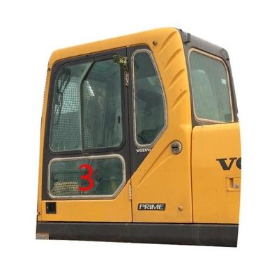 EC240B VOLVO Windshield Glass Excavator Cabin 5mm Tempered Glass