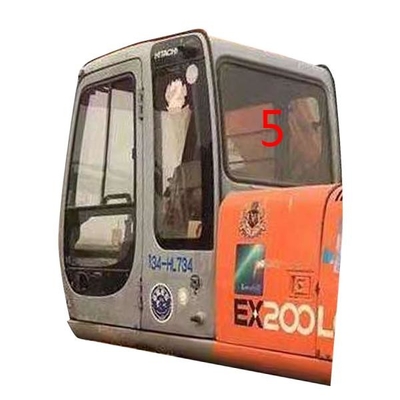 845mm Wide 645mm Height HITACHI Excavator Glass High Impact Strength Back Side NO.5