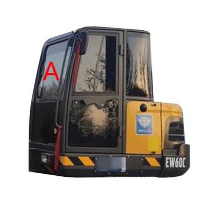 Tempered EW60C VOLVO Windshield Glass White Front Windscreen Replacement