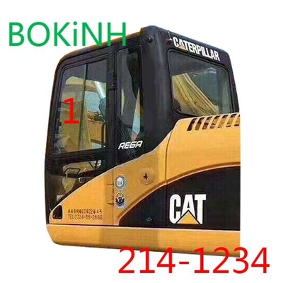 4mm Thick CATERPILLAR Cab Glass 214-1234 Left Slant Side Position NO.1 Tempered Glass