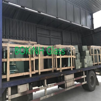 262-7948 Excavator Glass CATERPILLAR Front Up Cab Position A Tempered Glass