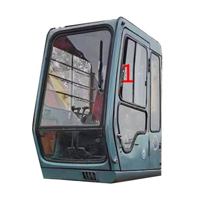 AT154426 HITACHI Excavator Cab Window Tempered Glass Left Slant Side Position NO.1