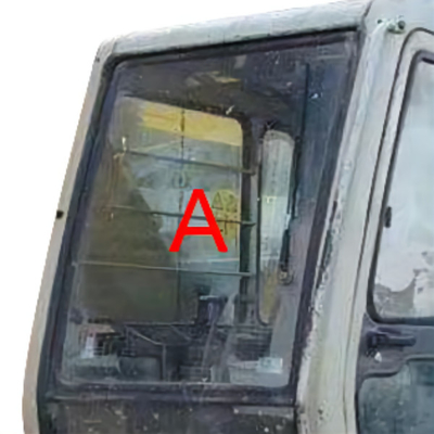 Front Up KATO Glass Excavator Mini Digger Glass Replacement
