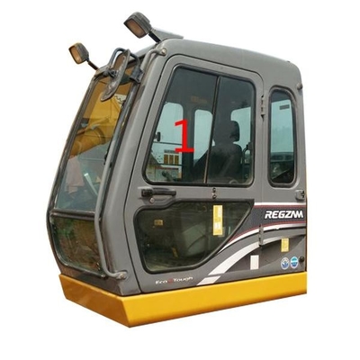 Excavator Cabin KATO Glass 500mm Wide Left Side Position NO.1