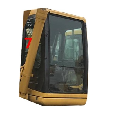 Tempered Mini Digger Glass Replacement Right Side Excavator Windshield
