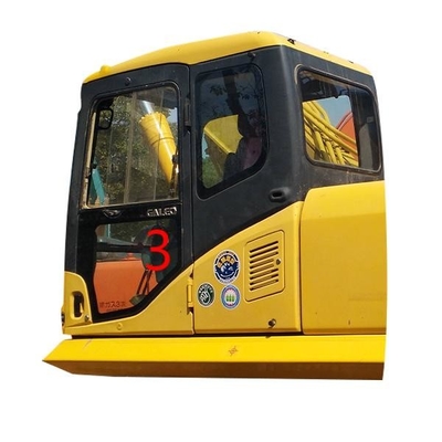 OEM KOMATSU Cab Glass Left Door Lower Position NO.3 Digger Window Replacement