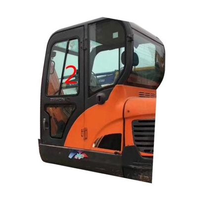 DX60W DX90-9C DOOSAN Glass Left Side Striaght Position NO.2 Tempered Excavator Cab Glass