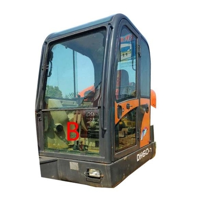 DH60-7 Solar 55V-WV DOOSAN Glass Front Down Position B Windshield