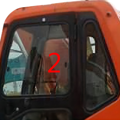 DH215-9 DOOSAN Glass Green Left Straight Side Position NO.2