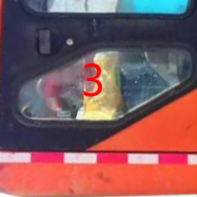 DX225LC-7 DX150LC-7 DOOSAN Glass 5mm Excavator Windshield Left Door Lower Position NO.3