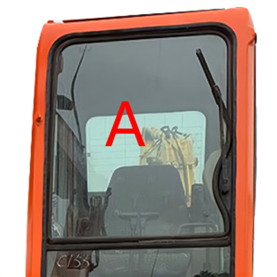 DX225LC-7 DX150LC-7 Excavator Windscreen Replacement DOOSAN Front Up Position A