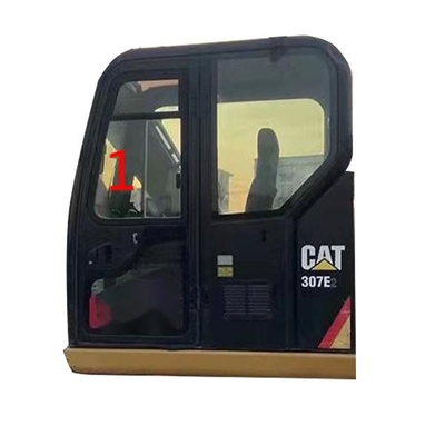 5mm CATERPILLAR Cab Glass ISO Left Slant Side Position NO.1