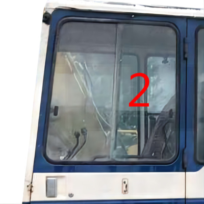 Left Tempered Glass For Windshield Replacement KOMATSU Excavator
