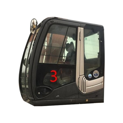 860mm Excavator Cab Glass Left Door Lower Position NO.3 Tempered Glass