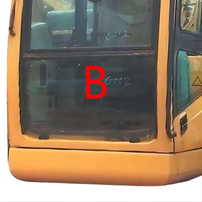 HYUNDAI Excavator Window Glass Front Down Position B Silk
