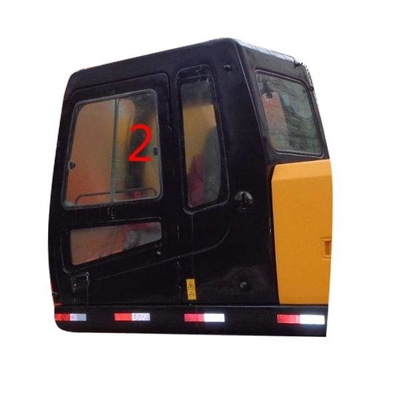 R140-7LC Excavator Window Glass Left Side Straight Position NO.2 HYUNDAI