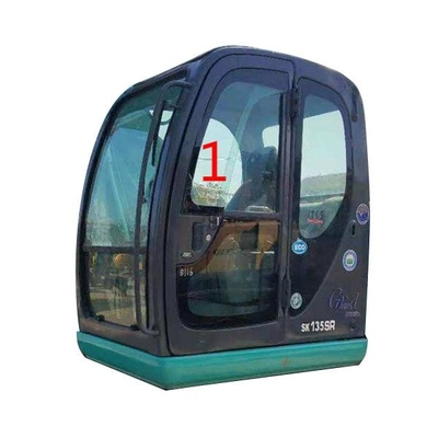 Left Side KOBELCO Excavator Glass Left Side Position NO.1