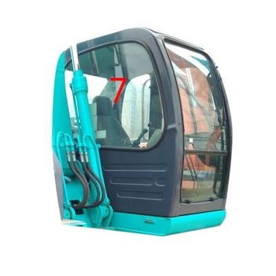 Right Side KOBELCO Custom Windshield Glass Green Mini Excavator Glass