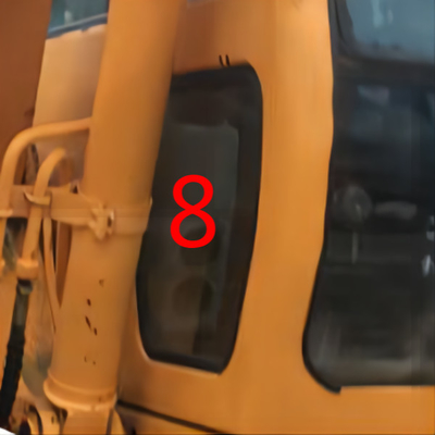 R130W-5 R200W-5 Excavator Window Glass Right Side Lower Position NO.8