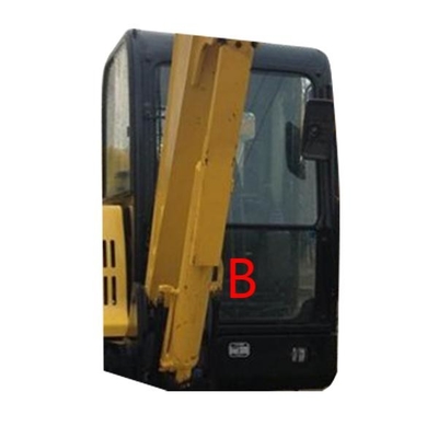 HYUNDAI R55-7 Excavator Windscreen Replacement Front Down Position B With Glue
