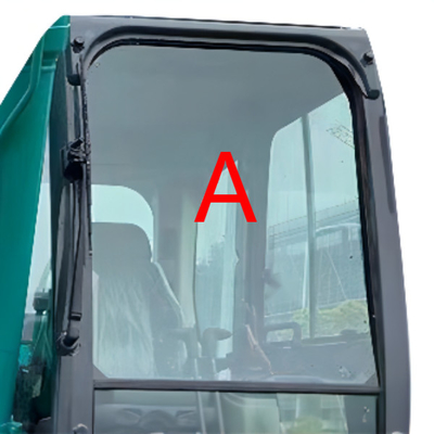 1040mm 840mm KOBELCO Excavator Glass Front Up Position A