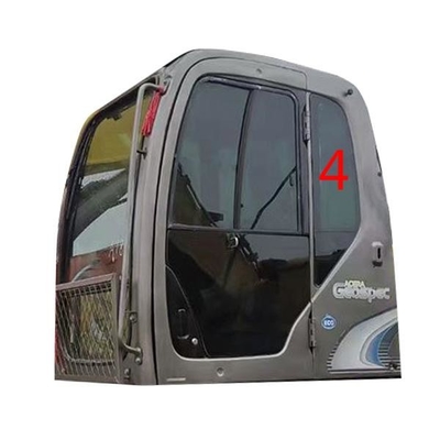600mm Excavator Glass Replacement Left Door Rear Position NO.4 Windshield