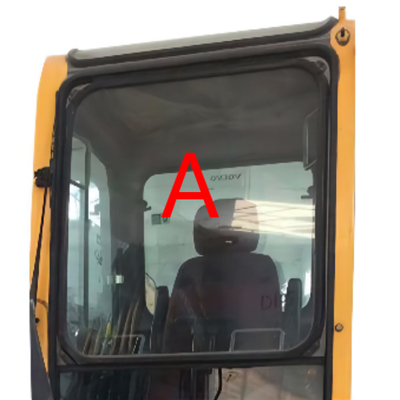 EW55C EC55C VOLVO Windshield Glass Tempered Windscreen Front Up Position A