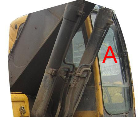 EC210B EC360B VOLVO Windshield Glass Construction Machine Cabin Front Up