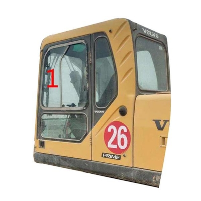 EC240B Excavator VOLVO Windshield Glass Construction Machine Cab Left Side