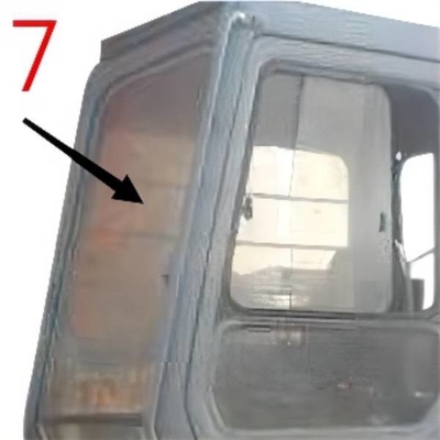EX-1 EX120-1 EX200-1 HITACHI Excavator Glass Right Side Position No.7 Tempered Glass