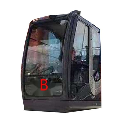 Bending Resistant HITACHI Excavator Glass Front Down Digger Window Replacement