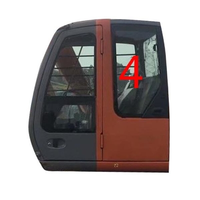 Excavator Cabin Custom Windshield Glass Left Door Rear Position NO.4