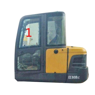 EC60 VOLVO Windshield Glass Left Side Position NO.1 Bending Resistant