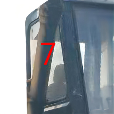 Right Side Excavator Windscreen Replacement SUMITOMO OEM