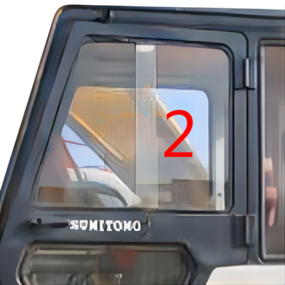 Left Door Windshield Tempered Glass Replacement SUMITOMO SH280 S280
