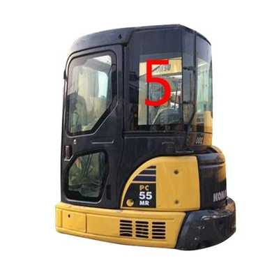 Windshield PC55MR PC55 KOMATSU Excavator Window Replacement RoHS Back Side NO.5