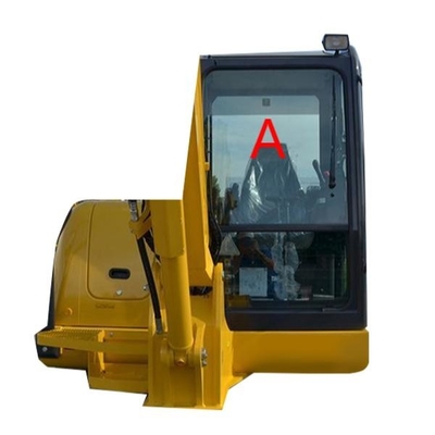 PC56-7 Excavator KOMATSU Cab Glass Tempered Windshield Front Glass 5MM Thick