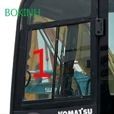 PC60-8 PC70-8 KOMATSU Cab Glass Left Side Position Slant NO.1 5mm Thick