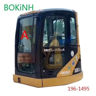 196-1495 CATERPILLAR Cab Glass Front Up Position A Tempered Windshield
