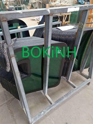 214-1235 CATERPILLAR Excavator Glass Cab Left Side Straight Position NO.2 Tempered Glass