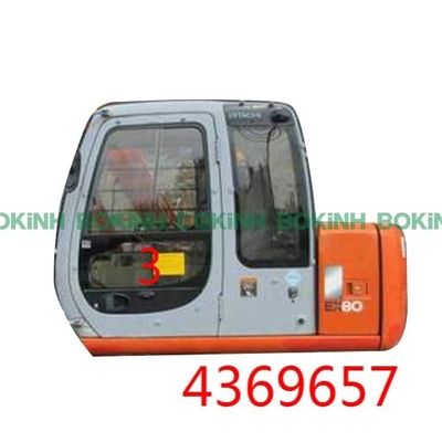 4369657 HITACHI Excavator Glass Window Left Door Lower Position NO.3