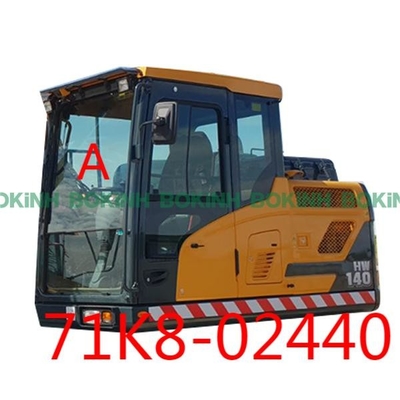 71K8-02440 HYUNDAI Front Glass Up Position A Excavator Cab Window Tempered